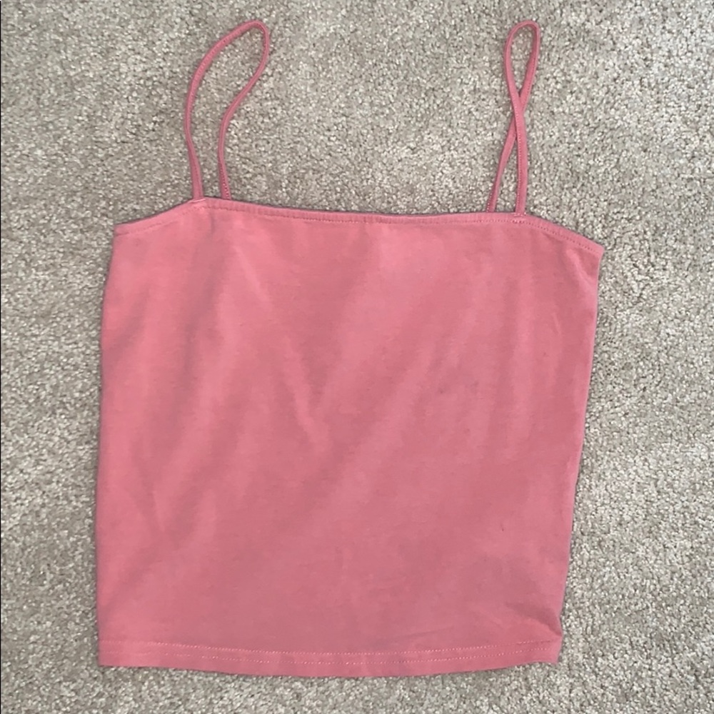 Pink tank top